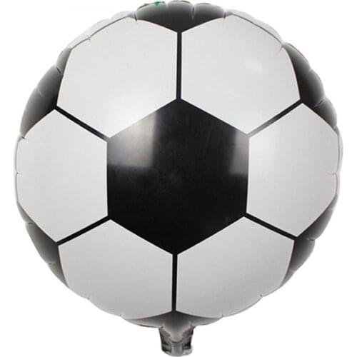20/lot 18inch football balloons printed basketball ballons bexigas para festas birthday party decorations kids globos toys