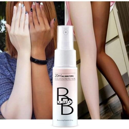 BB Cream Concealer Portable Body Face Whitening Spray Base Makeup Long Cosmetics Foundation Cream Lasting Brighten N1Z2
