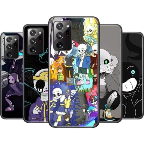 Undertale Sans Anime For Samsung Galaxy A01 A11 A12 A21 A21S A31 A41 A42 A51 A71 A32 A52 A72 A02S UW Phone Case