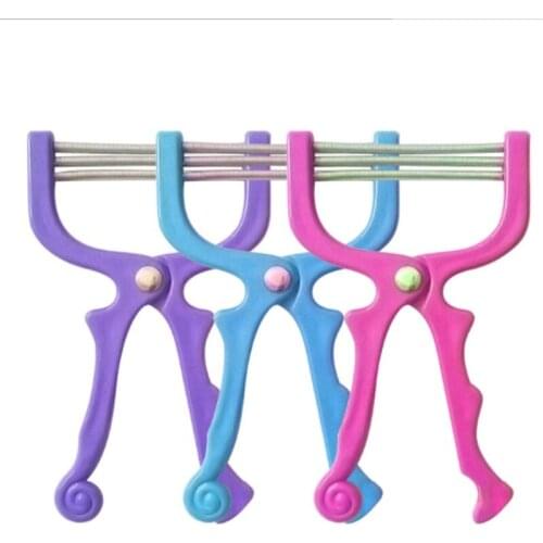 Hair Removal Facial Hair Epilator Hair Removal Device Plastic Resin Stainless Steel Spring Face Hair Shaving Tool 100pcs
