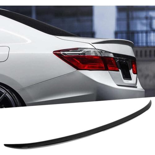 Glossy Black Factory for JDM Style Trunk Lid Spoiler Fit for Honda Accord 4 Door Sedan 2013 2014 2015 2016 2017 Auto accessories