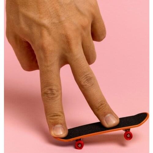 Mini Alloy Finger Scooter Tool Assembly Set Creative New Strange Kids Toy Educational Finger Skating Board Table Game Toy