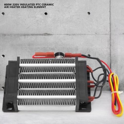Ceramic air Electric Heater 600W 220V Insulated PTC Ceramic Air Heater Heating Element Ceramic Air Heater