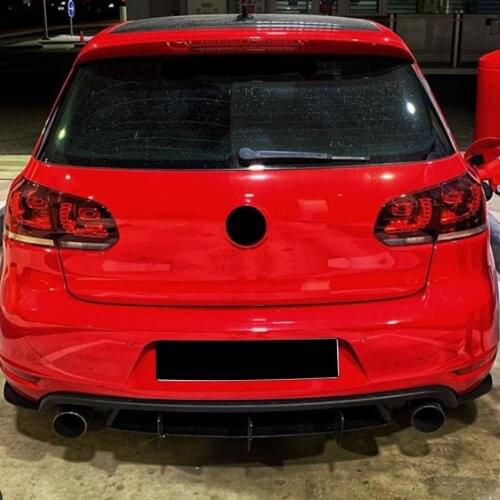 Suit For Modification the Wind Blade of Volkswagen 6 Golf Mk6 Gti Rear Lip Spoiler
