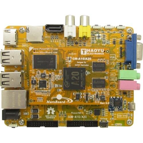 MarsBoard A20 Development Board, ARM Development Board, Super Raspberry Pi