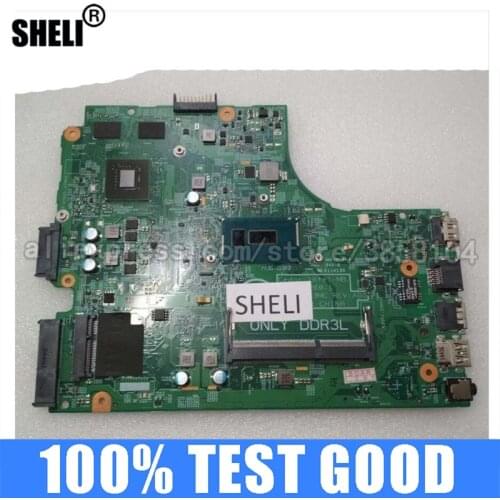 SHELI for DELL 3542 Motherboard DDR3 Inspiron Intel with 3805U Cup CN-064HF9 064HF9 64HF9 Integrated