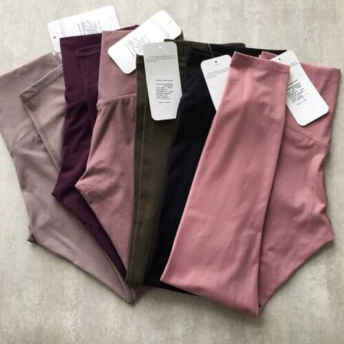 Soft Nylon Fitness Pants Women Stretchy Sport Tights High Waist Gym Athletic Leggings Yoga pant