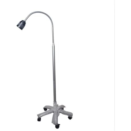 New Portable Dental Floor-halogen Examination Lamp JD1500 Drive Goose Neck Exam Lamp Power 24V35W 110V or 220V