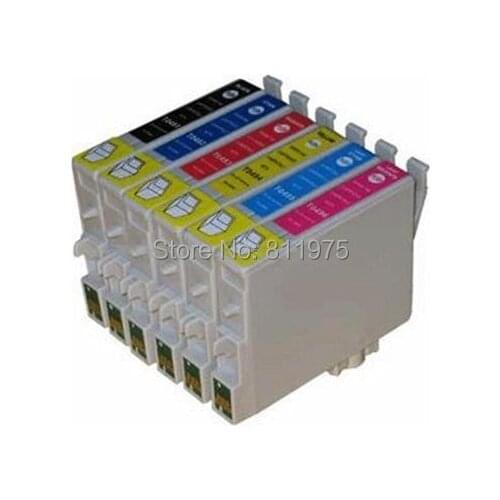 T0491 T0492 T0493 T0494 0495 T0496 compatible ink cartridge For EPSON Stylus Photo R210,R230,R310,R350,RX510,RX630,RX650 printer