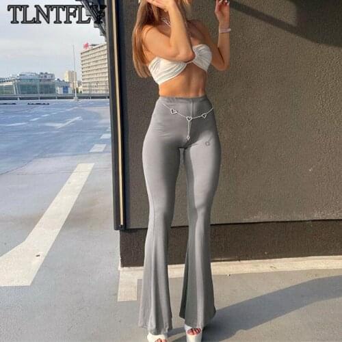 TLNTFLY Women's Flared Trousers