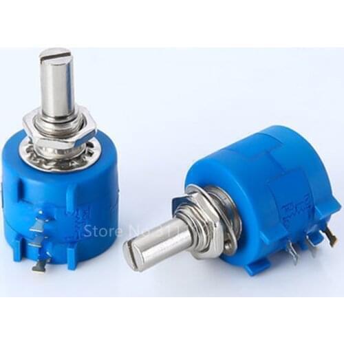 3590S-2-101L 3590S 100 ohm 100R 101 Precision Multiturn Potentiometer 10 Ring Adjustable Resistor