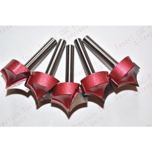 6mm*25mm,5pcs,Free shipping CNC Machine Woodworking Milling Cutter,Tungsten Steel Solid carbide End Mill,NeedleNose Bit,MDF,Wood