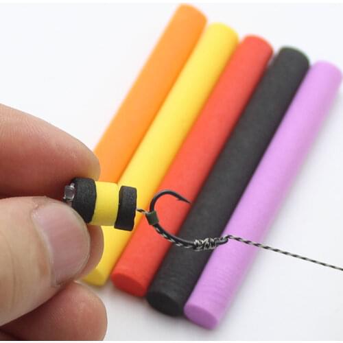 9PCS Carp Fishing Pop Up Bait Chod Zig Rig Foam Stick Artificial Baits Hair Rig Carp Fishing Boilie For Fishing Carp Accessories