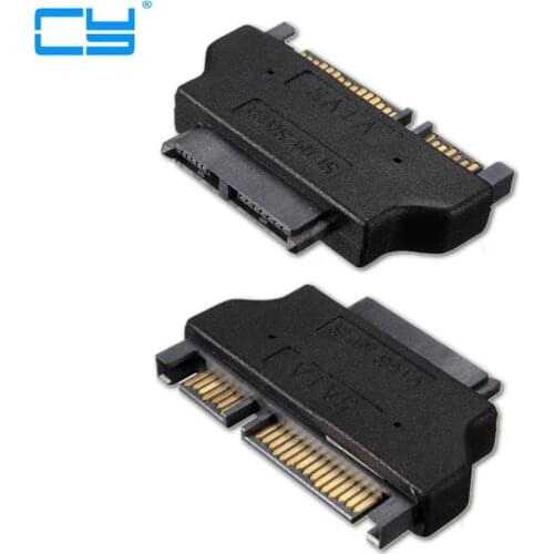 22Pin to 16Pin Micro SATA Adapter 7+15 Serial ATA Male to 7+9 Female Adapters Connector Converter