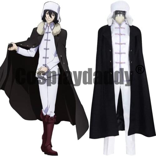 Bungo Bungou Stray Dogs 3 Fyodor Dostoevsky Outfit Anime Cosplay Costume S002