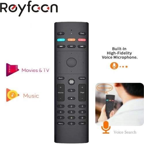 G40S Voice Remote Control Air Mouse Wireless Mini Kyeboard G40 with IR Learning for Android TV Box H96 MAX X96 MAX Plus X96Air