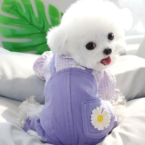 Summer thin pet four-legged clothes Teddy Pomeranian VIP small dog Bichon Yorkshire Schnauzer dog clothes