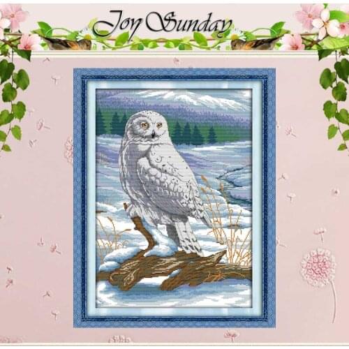 Snow Eagle Counted Cross Stitch 11CT 14CT Cross Stitch Set Wholesale DIY animals Cross-stitch Kit Embroidery Needlework