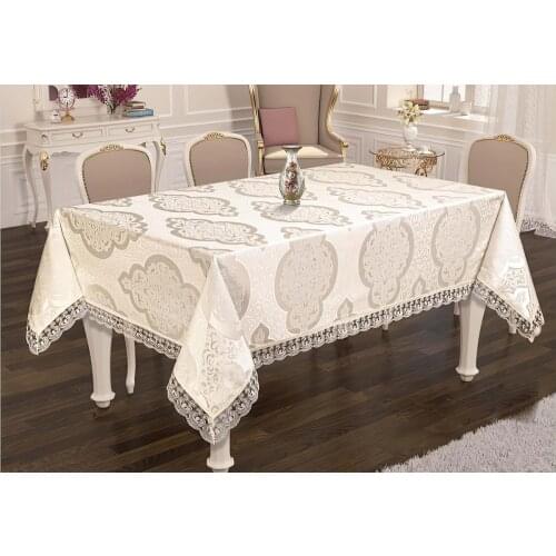 Cemre Model Care-Free Non-Slip Tablecloth
