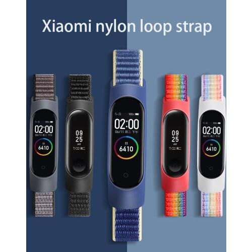 Nylon Strap For Xiaomi Mi Band 4 3 5 Bracelet Wristband Sports Breathable Bracelet For Miband 5 4 3 Replacement Strap