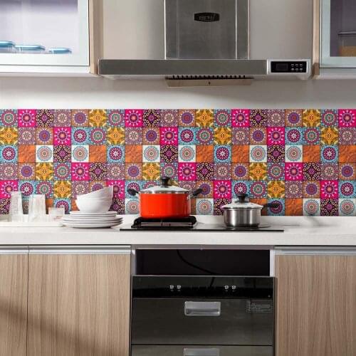 DIY Wall Sticker Decal 60x200cm Self Adhesive Tile Floor Wall Decal Sticker DIY Kitchen Bathroom Decoration Wall Sticker 2021
