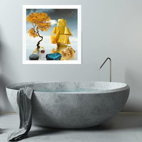 Bathroom Storage Rack Folding Storage Cabinet Toilet Clothes Storage Artifact Toilet Mural No Punching Wall Hanging Household