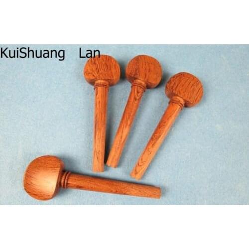 High quality one set of 4/4 cello pegs ,4pcs rosewood cello pegs