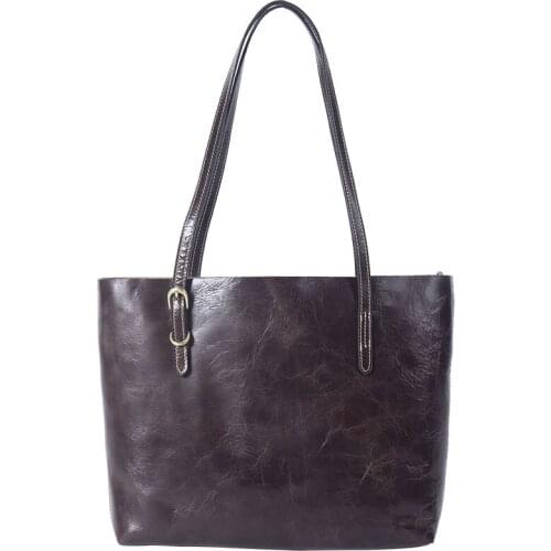 Genuine Leather Lady Bag Casual Business Lady Shoulder Crossbody Bags Cowhide Large Capacity Top Layer Leather Message Bag