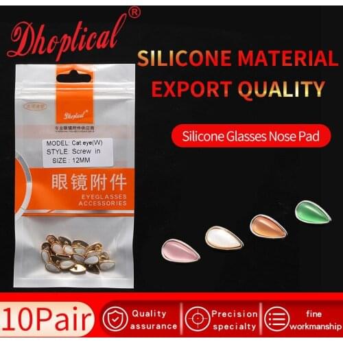 (10 pair) stone nose pad Screw-in Eyeglasses Glasses nose padeyewear parts Sunglasses Nose Pads 20pcs wholesale