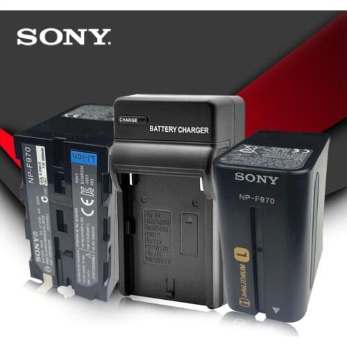 2pc/lot Sony Original NP-F970 NP F970 NPF970 Battery F930 F950 F960 F770 F570 CCD-RV100 TRV58 DCR-TRV110K RV100 TRV58