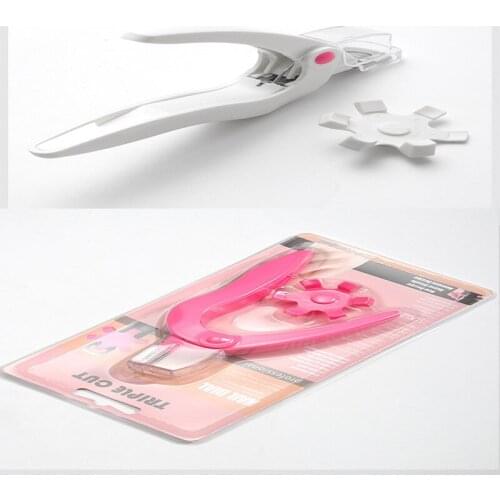 22cm*13cm U shape French Nail Cutter With Turntable head Manicure Tool Nail Art Easy Safe nail ScissorsTR39*1*2