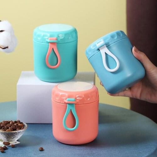 304 Stainless Steel Breakfast Porridge Soup Can Soup Cup Student Office Worker Lunch Box Oatmeal Cup Handy Water Cup