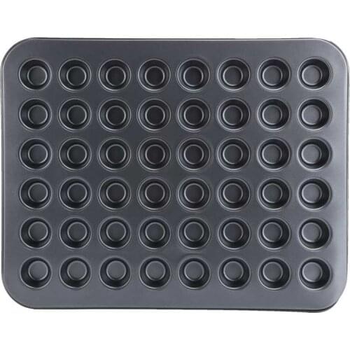 48-Cup Non-Stick Mini Round Cupcake Pan Tray Baking Mould Bakeware Cooking Accessories Cooking Plate