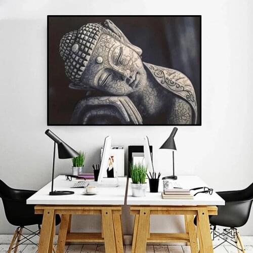 Buddha Zen CultureAbstract Modern Posters and Prints Canvas Painting Wall Art Pictures for Living Room Home Decor Cuadros
