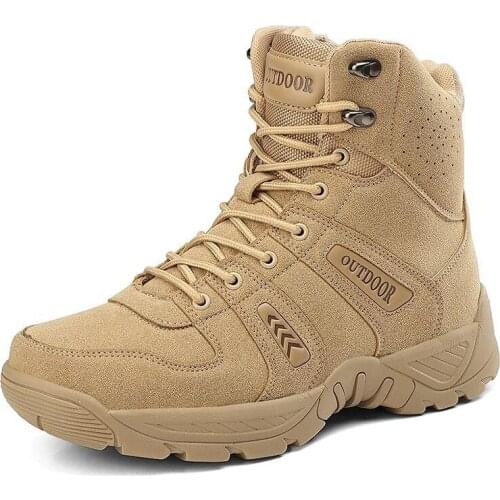 Brand Men Military Boots Quality Special Force Tactical Desert Boots Combat Ankle Boats Army Work Shoes Leather Snow Boots47