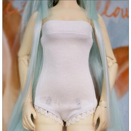 D01-P048 children handmade toy 1/3 1/4 Doll Accessories BJD/SD doll clothes white black Lingerie 1pcs