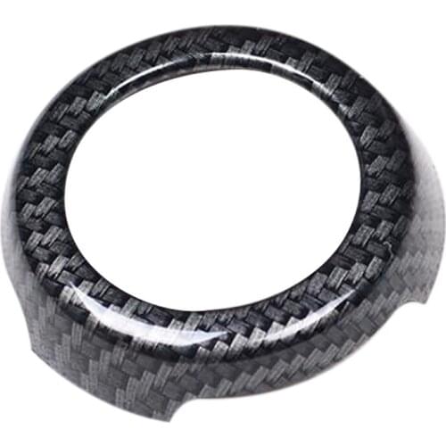 For Ford Ranger Everest Endeavor 2015+ Carbon Fiber Gear Shift Panel Knob Cover Trim Frame Decorator Sticker Accessories