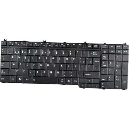 Spanish Keyboard for Toshiba Satellite A500 A500D A505 A505D Replacement Keyboards