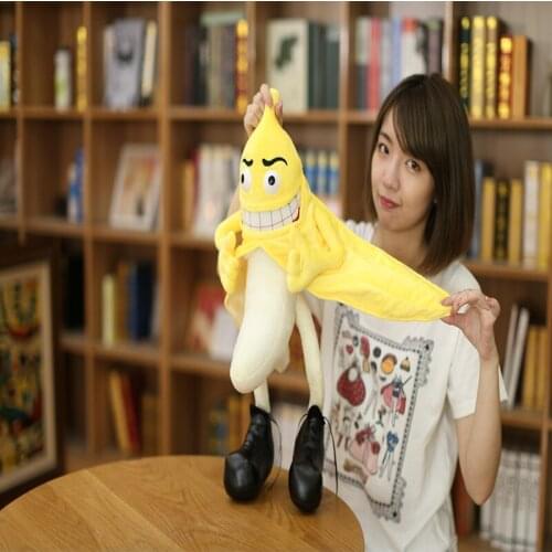 Funny Wacky Banana Figurine Soft Toy Doll Pillow Birthday Christmas Creative Gift 40/60/80/100CM