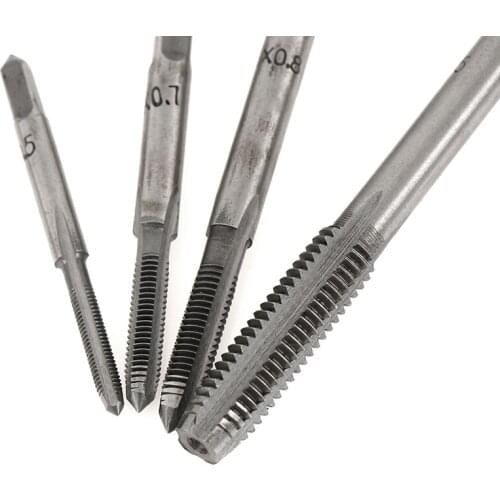 5Pcs/set T Type Hand Screw Thread Taps Drill Kit M3 M4 M5 M6 Set Wrench