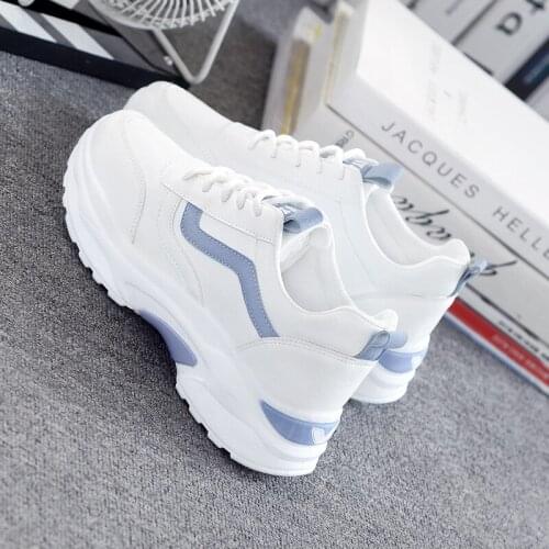 2021 fashion new womens shoes womens online celebrity wild fashion trend white casual sports shoes increased womens shoes