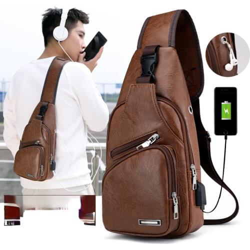 2021 New Mens Chest Bag Korea Japanese Casual Korean Fashion Male Biking Diagonal Bag Shoulder Small Crossbody Bag Waist Bag