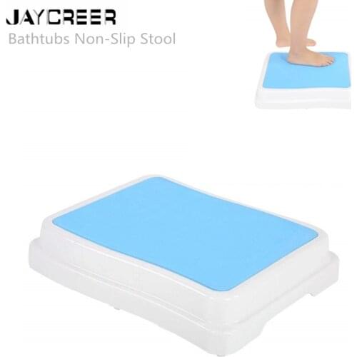 JayCreer Bath Step - Slip Resistant Stepping Stool - Elevated Bathroom Aid for Handicap, Elderly, Seniors Entering & Exiting Bat