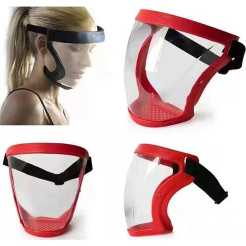High-density Transparent Protective Head Covers Colorful Comfortable Clear Fashion Styles Edge Ultra Protection For Adults
