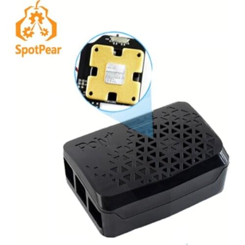 Raspberry Pi 4 Model B Black Poly+ Case With Dedicated MINI Cooling Fan