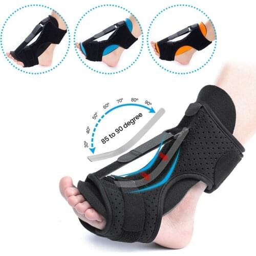 Adjustable Plantar Fasciitis Night Splint Foot Drop Orthosis Stabilizer Brace Support Night Splints Pain Relief Ankle Support