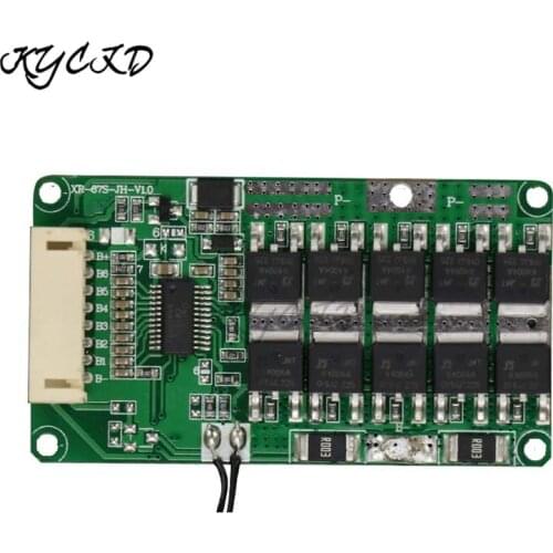 BMS 7S 24V 25A 15A 20A Lithium Battery Protection Board 18650 Balancer BMS Power Bank Charging for Motorcycle Electric Scooter