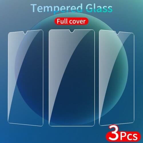 3 Pcs Full Cover Tempered Glass For XiaoMi Mi 8 9 SE 9T Pro 8 9 10T 10 Lite CC9E CC9 Mi Pocophone F1 Screen Protector Glass Film