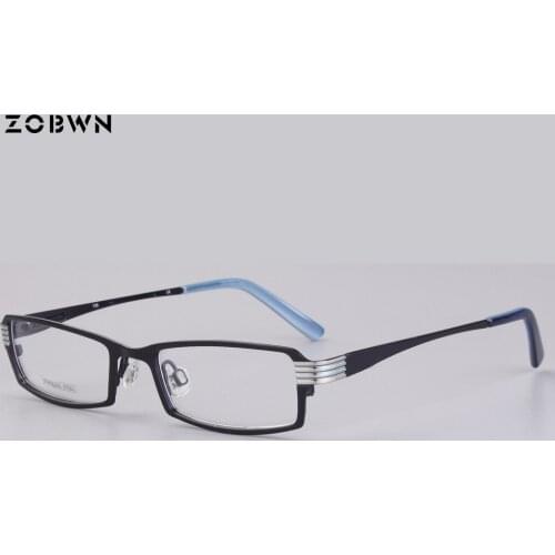 ZOBWN Spectacle Glasses Frame middle school student metal Women Eyeglasses Frame Oculos De Grau masculino Retro Vintage eyewear