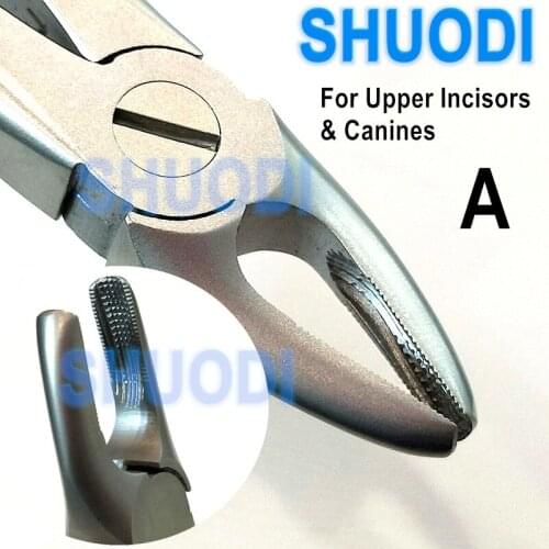 Dental Adult Tooth Extraction Forcep Plier Teeth Extraction Plier Forcep For Upper Incisors and Canines Dental Surgical Tool